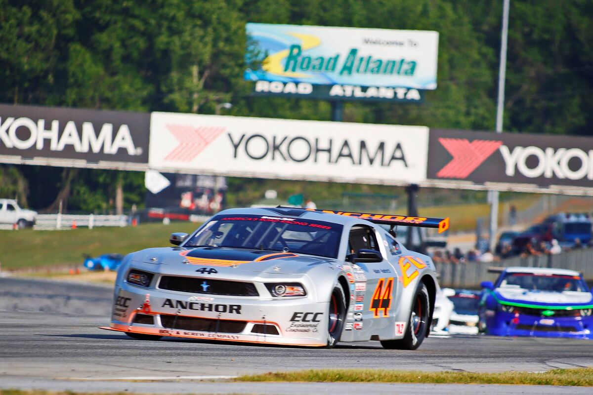 Adam Andretti in Lead through 1